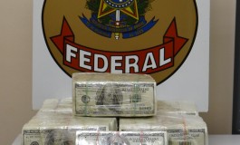PF apreende mais de um milhão de dólares na Capital