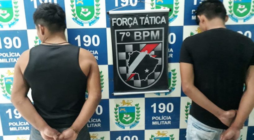 Força Tática prende dupla que abusou de menina de 14 anos na Aldeia Ipegue