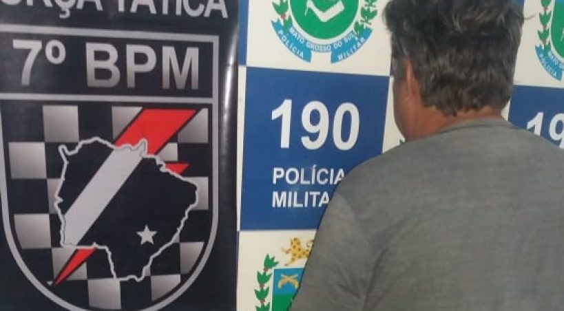 Suspeito de abusar de sobrinha de 2 anos é preso pela Força Tática em Anastácio