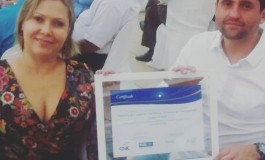 PRESIDENTE FABIANO LOPES RECEBE CERTIFICADO CNC