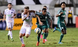 Santos faz 1 a 0 no Palmeiras e sai na frente na decisão da Copa do Brasil