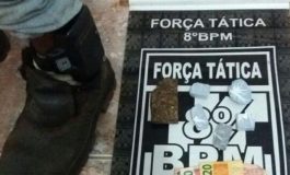 Com tornozeleira, membro do PCC é preso por vender drogas em escola