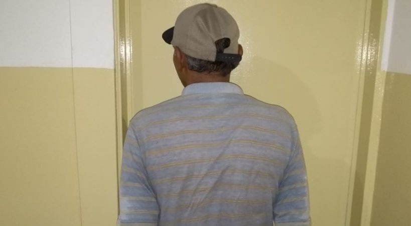 Idoso é preso pela Polícia Militar acusado de estuprar menina de 9 anos