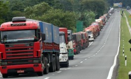 Número de trechos bloqueados por caminhoneiros sobe para 36, em nove Estados