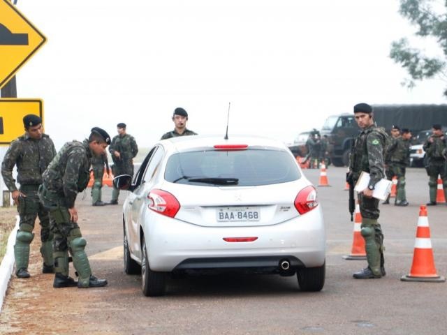 Exército combate o tráfico e o contrabando na fronteira